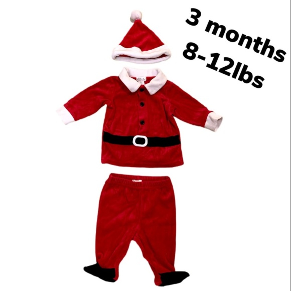 SANTA CLAUS OUTFIT 3pc